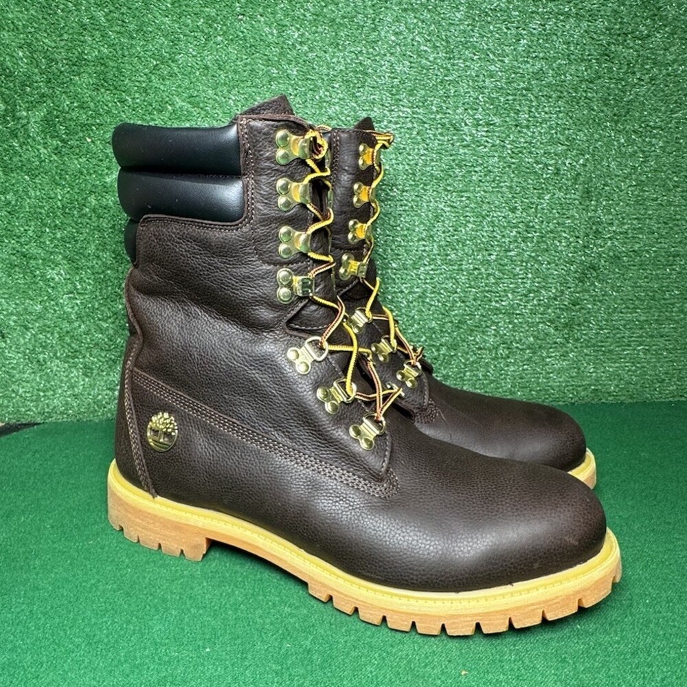 Timberland 8" 8 inch 40 Below Super Boot Espresso Brown Men’s Size 13 - Picture 3 of 6